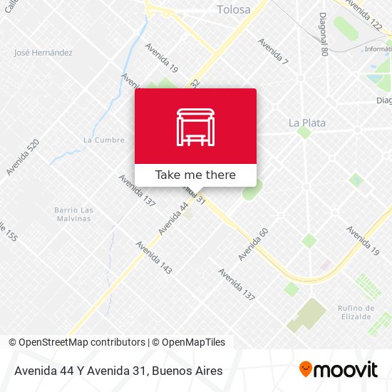 Avenida 44 Y Avenida 31 map