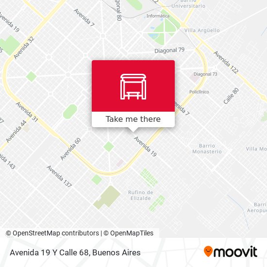 Avenida 19 Y Calle 68 map