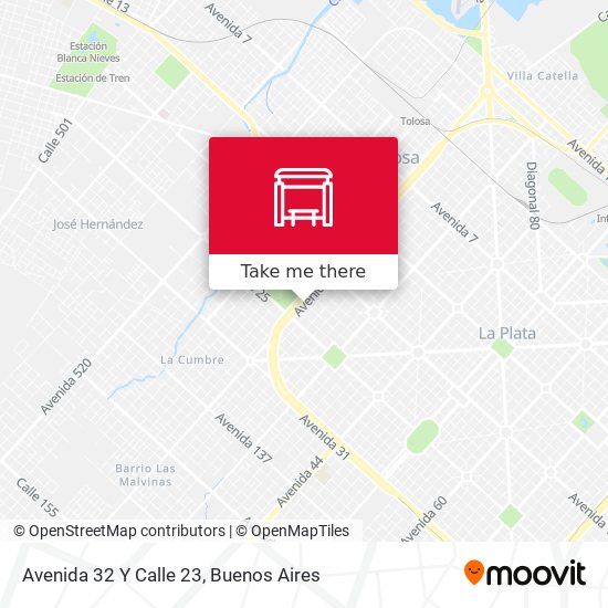 Mapa de Avenida 32 Y Calle 23