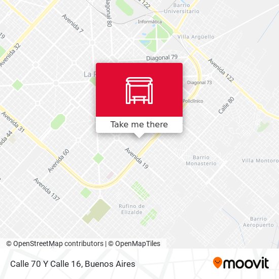 Calle 70 Y Calle 16 map