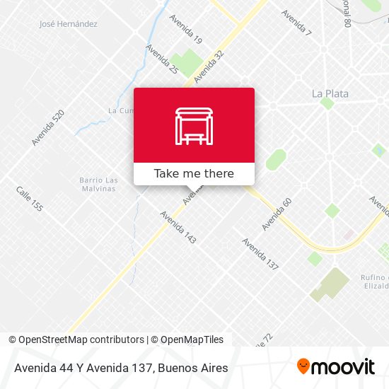 Avenida 44 Y Avenida 137 map