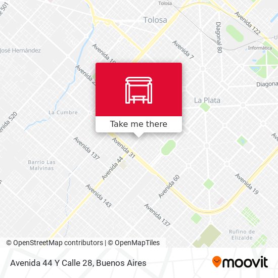 Mapa de Avenida 44 Y Calle 28