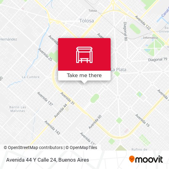 Mapa de Avenida 44 Y Calle 24