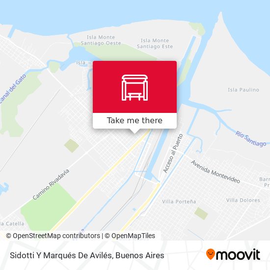 Sidotti Y Marqués De Avilés map