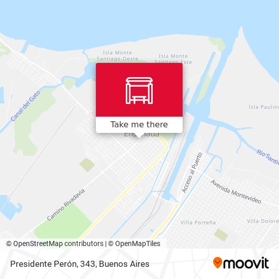 Mapa de Presidente Perón, 343