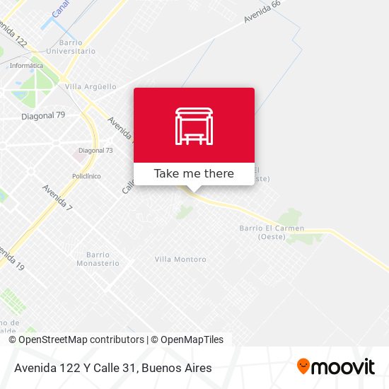 Avenida 122 Y Calle 31 map