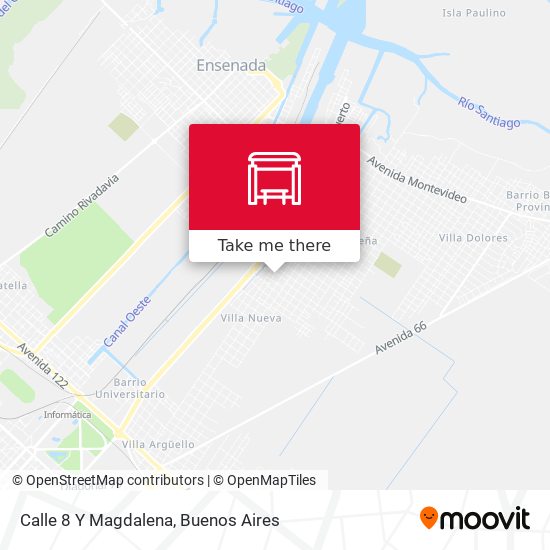 Mapa de Calle 8 Y Magdalena
