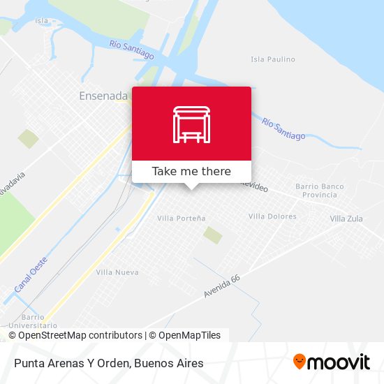 Mapa de Punta Arenas Y Orden