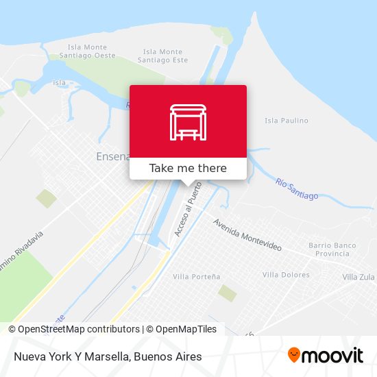Nueva York Y Marsella map