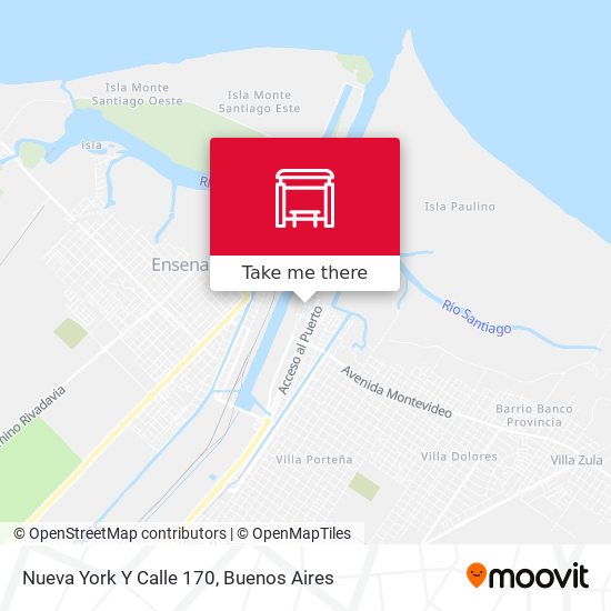 Mapa de Nueva York Y Calle 170