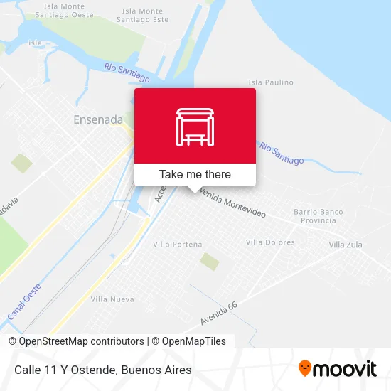 Calle 11 Y Ostende map