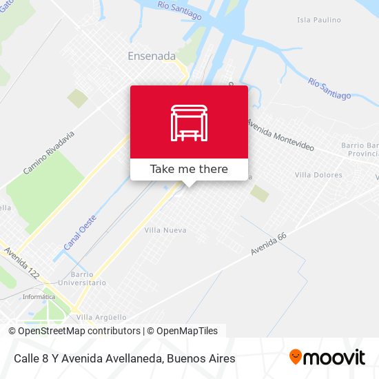 Calle 8 Y Avenida Avellaneda map