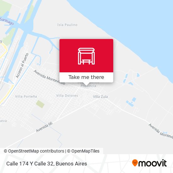 Mapa de Calle 174 Y Calle 32