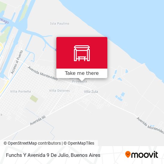 Funchs Y Avenida 9 De Julio map