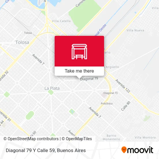 Mapa de Diagonal 79 Y Calle 59