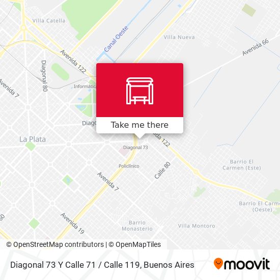 Mapa de Diagonal 73 Y Calle 71 / Calle 119