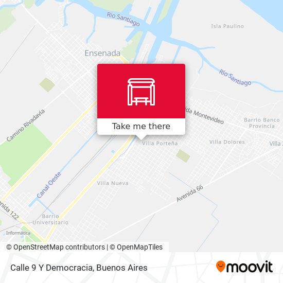 Calle 9 Y Democracia map