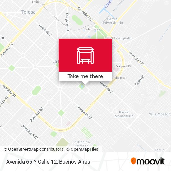 Avenida 66 Y Calle 12 map