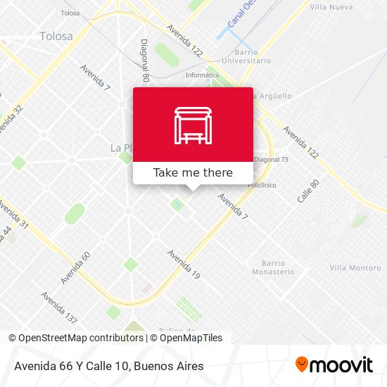 Avenida 66 Y Calle 10 map