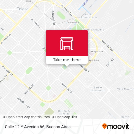 Calle 12 Y Avenida 66 map