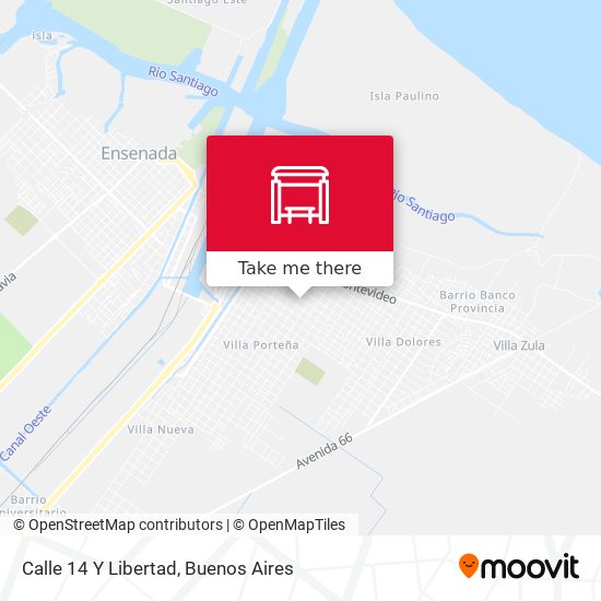 Calle 14 Y Libertad map