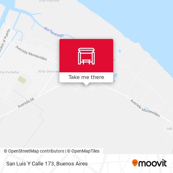 Mapa de San Luis Y Calle 173
