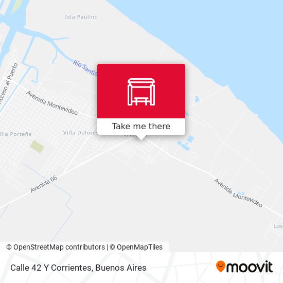 Mapa de Calle 42 Y Corrientes