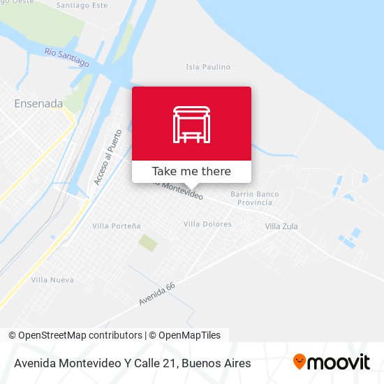 Mapa de Avenida Montevideo Y Calle 21