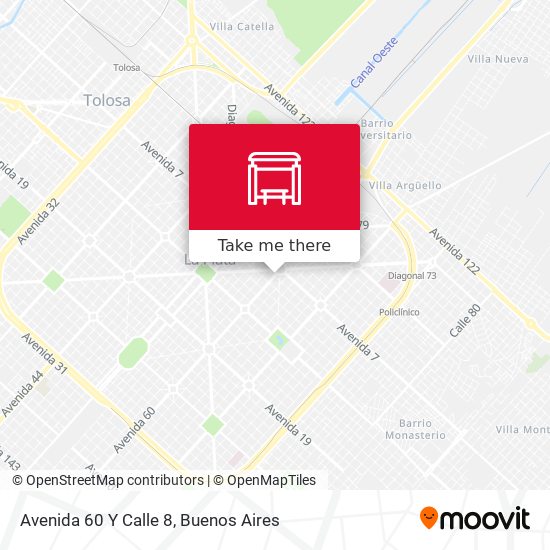 Avenida 60 Y Calle 8 map