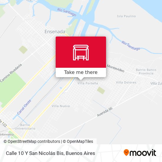 Calle 10 Y San Nicolás Bis map