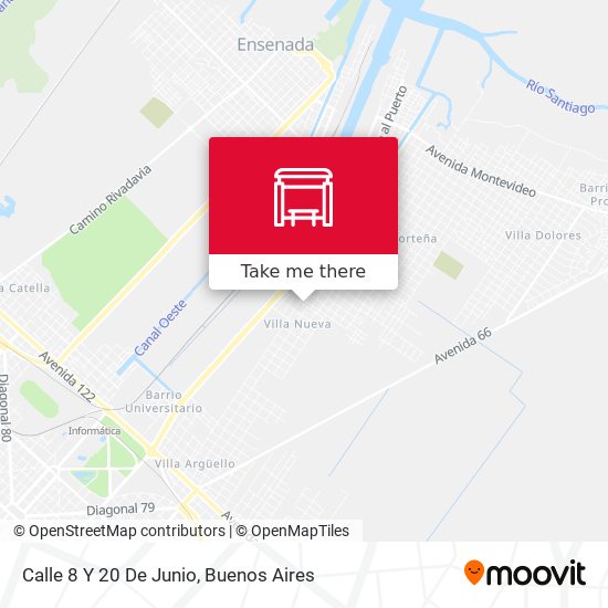 Calle 8 Y 20 De Junio map