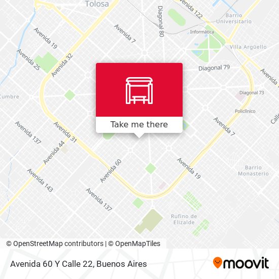 Avenida 60 Y Calle 22 map