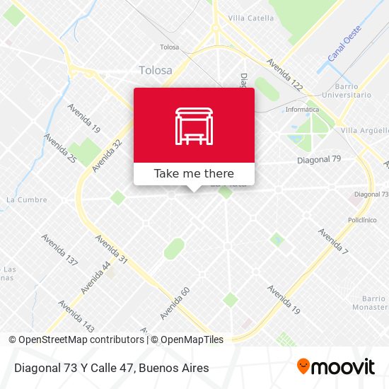 Mapa de Diagonal 73 Y Calle 47