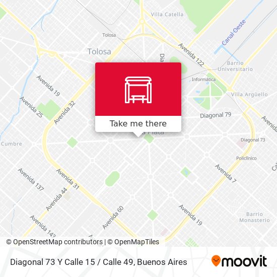 Diagonal 73 Y Calle 15 / Calle 49 map