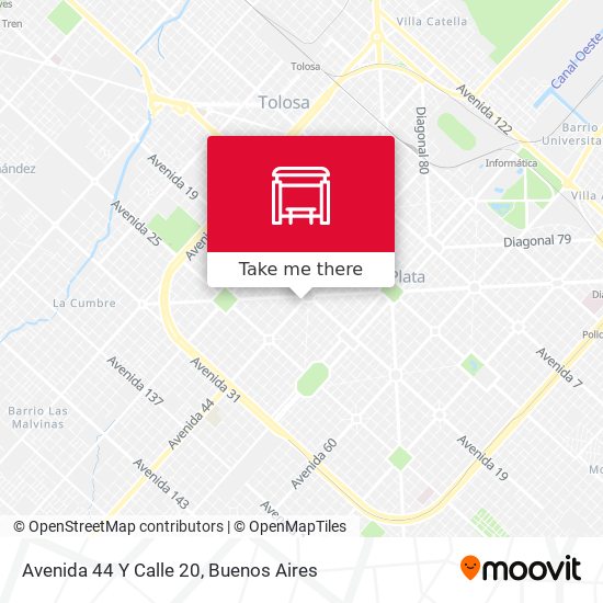 Avenida 44 Y Calle 20 map
