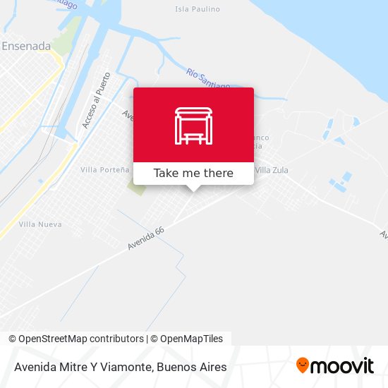 Avenida Mitre Y Viamonte map