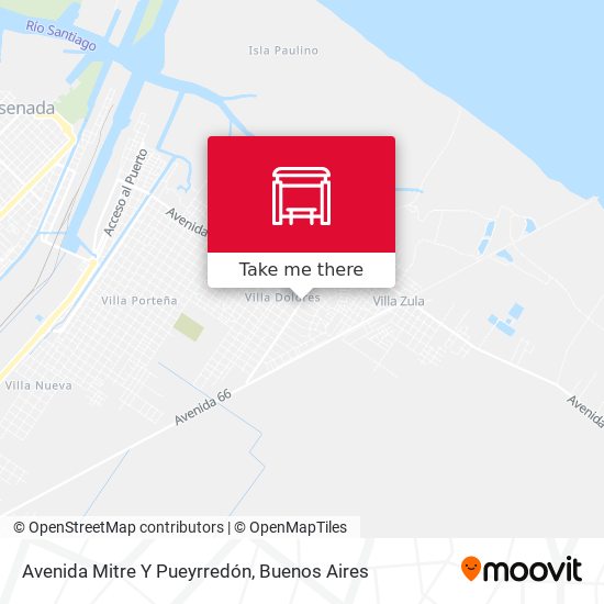 Avenida Mitre Y Pueyrredón map