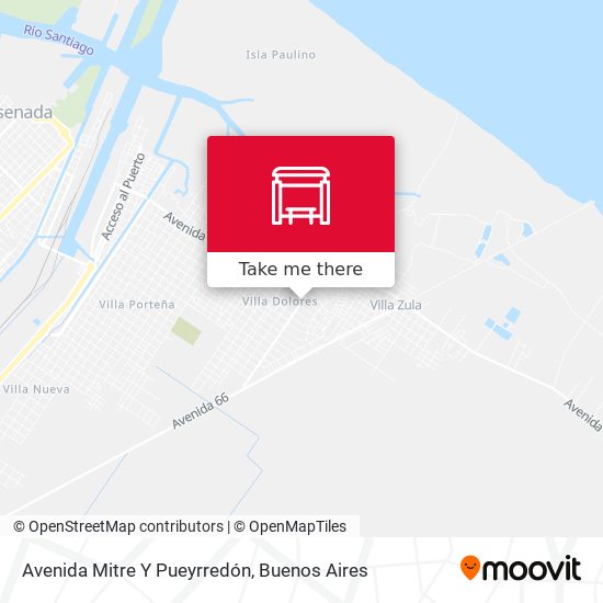Avenida Mitre Y Pueyrredón map