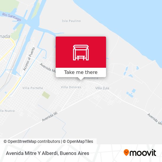 Avenida Mitre Y Alberdi map