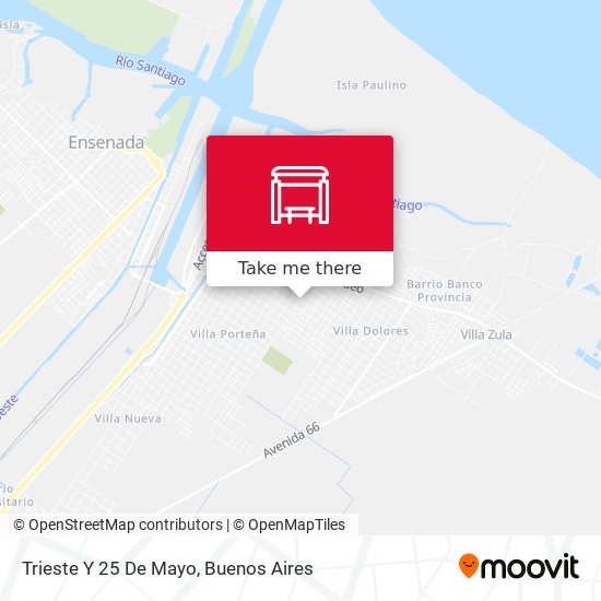 Trieste Y 25 De Mayo map