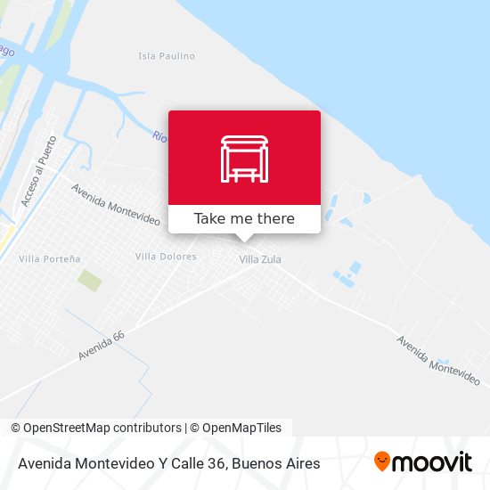 Avenida Montevideo Y Calle 36 map