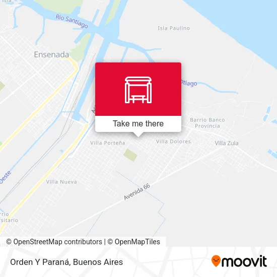 Orden Y Paraná map