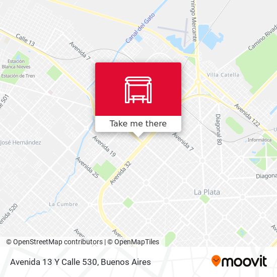 Avenida 13 Y Calle 530 map