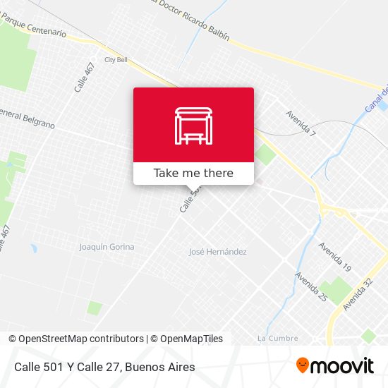 Calle 501 Y Calle 27 map