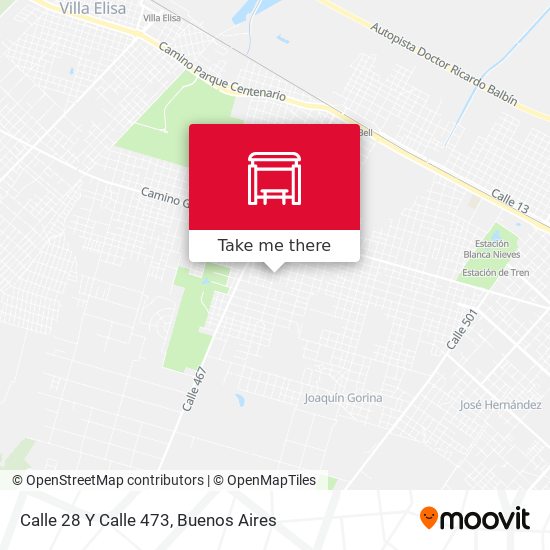 Calle 28 Y Calle 473 map