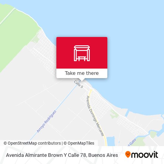 Avenida Almirante Brown Y Calle 78 map