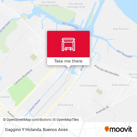 Mapa de Gaggino Y Holanda