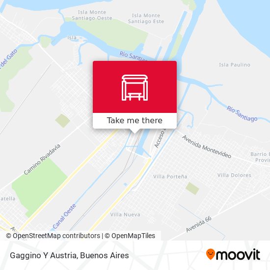 Gaggino Y Austria map