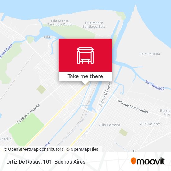 Ortiz De Rosas, 101 map