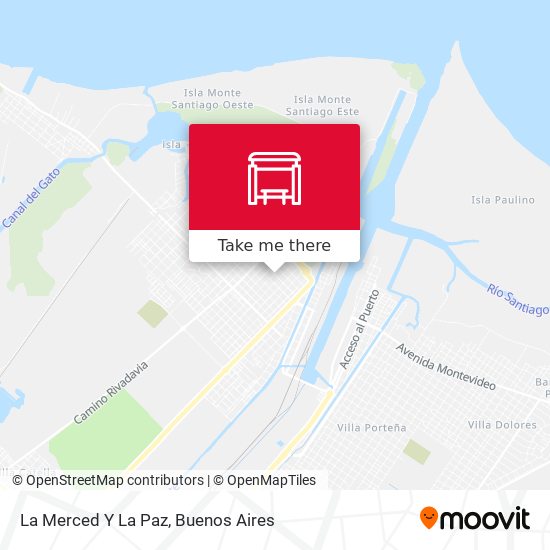 Mapa de La Merced Y La Paz
